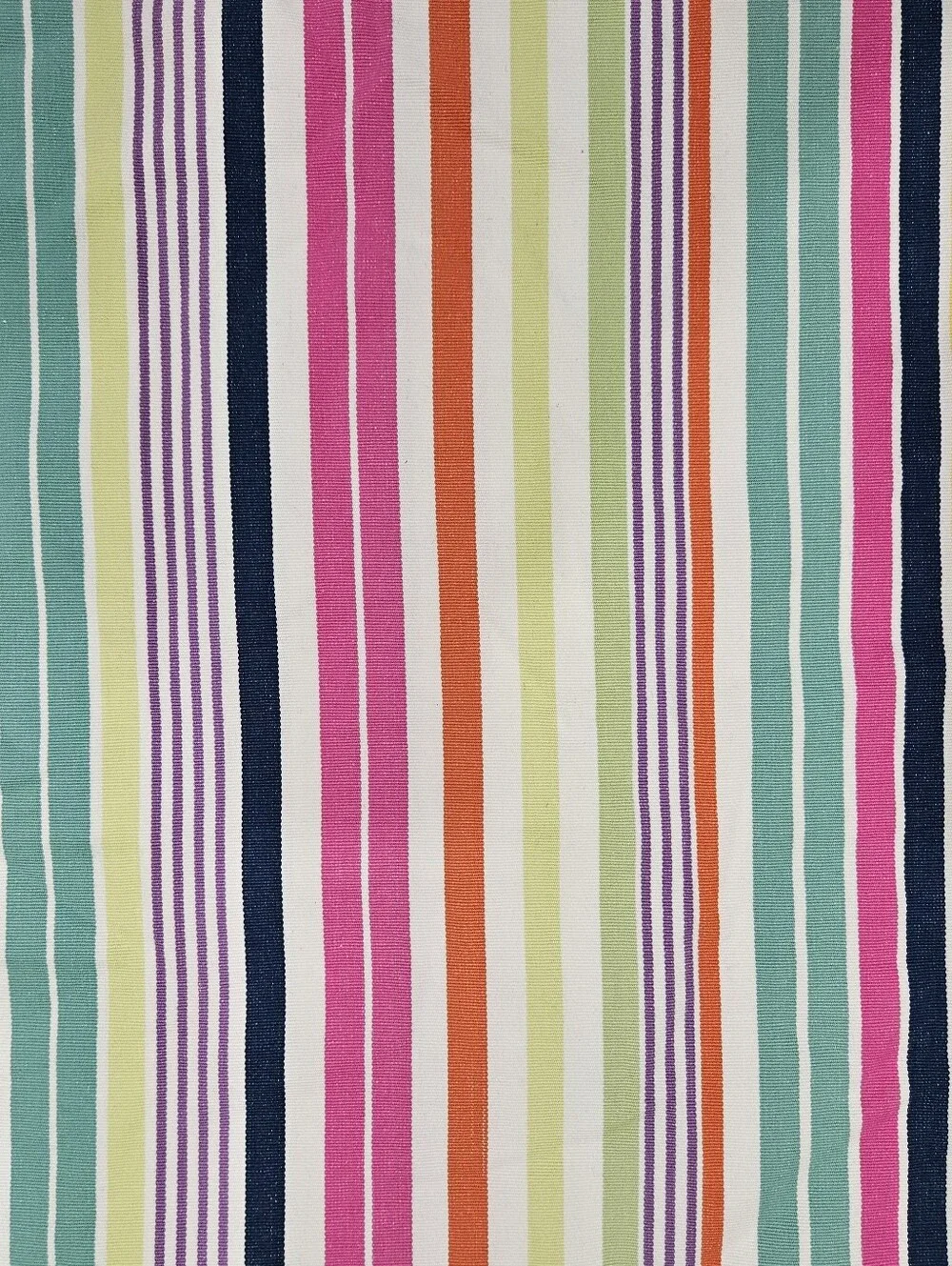 Pottery Barn Teen Saylor Stripe TWIN DUVET Thick Organic Cotton Multicolor DORM